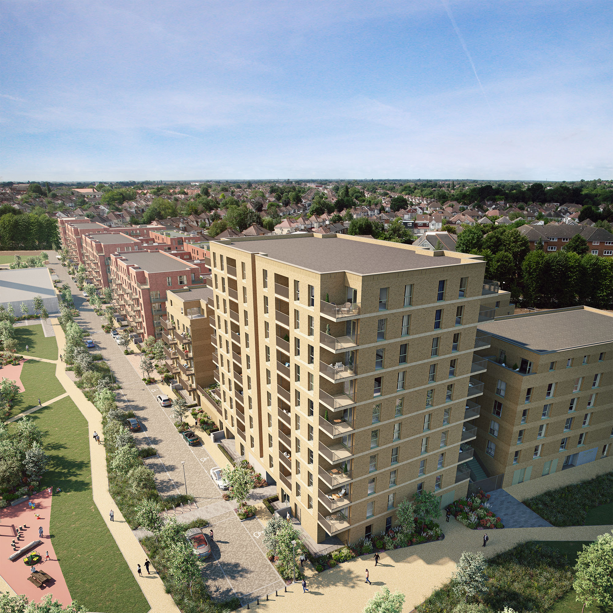Shared Ownership at Eastman Village, Harrow Hyde New Homes Share to Buy