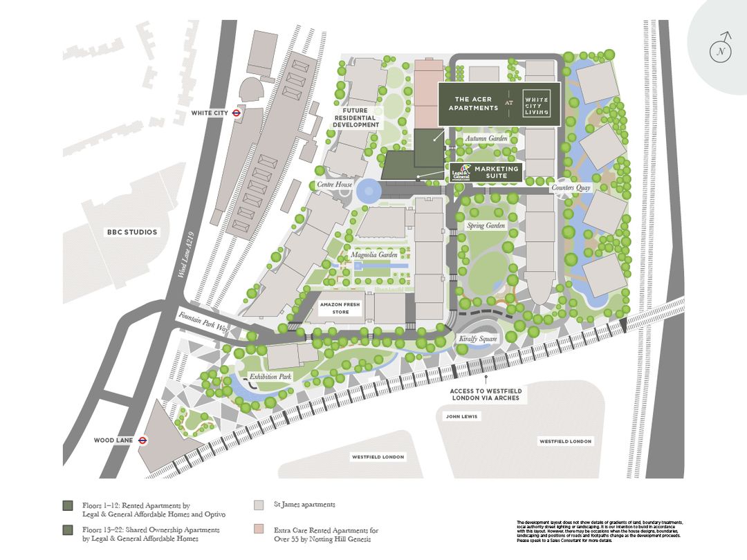 The Acer Apartments At White City Living, W12 7RQ 1 bed apartment